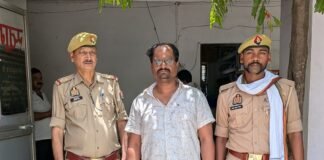 गाड़ी चढ़ाकर हत्या के प्रयास के आरोप में अभियुक्त गिरफ्तार, प्रयुक्त कार सीज