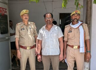 गाड़ी चढ़ाकर हत्या के प्रयास के आरोप में अभियुक्त गिरफ्तार, प्रयुक्त कार सीज