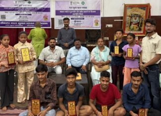 बरकछा में नशा मुक्त भारत अभियान के तहत जागरूकता रैली व प्रतियोगिताओं का आयोजन