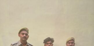 नाबालिग से दुष्कर्म के आरोपी समेत चार गिरफ्तार, 34 लोगों पर शांति भंग की कार्रवाई