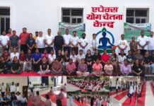 योग दिवस पर एपेक्स शिक्षण संस्थानों में भव्य योगाभ्यास, 300 से अधिक प्रतिभागियों ने लिया हिस्सा