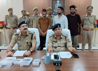 24 घंटे में स्वर्ण व्यवसायी लूटकांड का खुलासा, तीन बदमाश गिरफ्तार