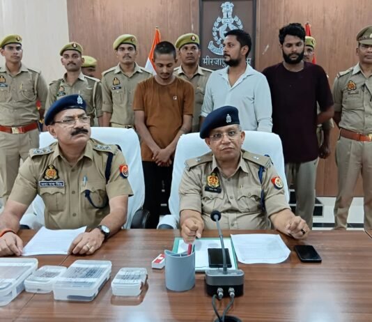 24 घंटे में स्वर्ण व्यवसायी लूटकांड का खुलासा, तीन बदमाश गिरफ्तार