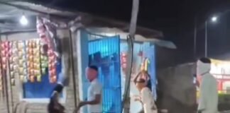 मिर्जापुर -गाड़ी हटाने के विवाद में दबंगों का उत्पात, जनरल स्टोर में तोड़फोड़