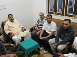 तोड़फोड़ मामले में श्रद्धा नर्सिंग होम पहुंचे विधायक