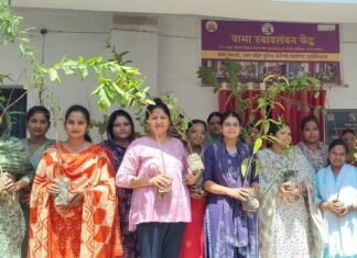पुलिस लाइंस में वामा सारथी के तहत कौशल प्रशिक्षण, स्वास्थ्य शिविर व वृक्षारोपण आयोजित