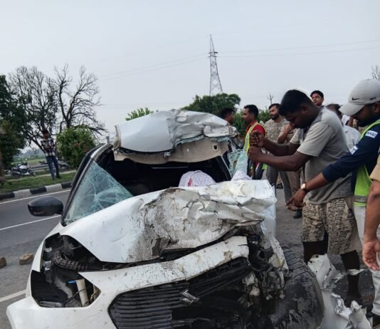 मिर्जापुर में दर्दनाक सड़क हादसा, प्रतापगढ़ निवासी पति-पत्नी की मौके पर मौत