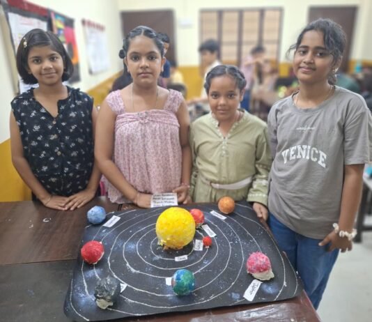 मॉडल निर्माण प्रतियोगिता में विद्यार्थियों ने दिखाई रचनात्मकता और नवाचार