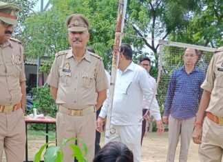 डीआईजी पूनम ने किया पौधरोपण, दिया पर्यावरण संरक्षण का संदेश