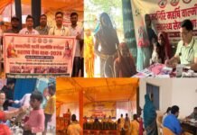 वनवासी ग्रामीण क्षेत्रों में निःशुल्क आयुर्वेदिक स्वास्थ्य सेवाएँ प्रदान कीं