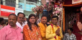 जगन्नाथ यात्रा में पूनम चौरसिया का सेवा शिविर चर्चा में, हजारों श्रद्धालुओं ने ग्रहण किया प्रसाद