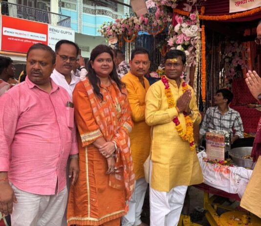 जगन्नाथ यात्रा में पूनम चौरसिया का सेवा शिविर चर्चा में, हजारों श्रद्धालुओं ने ग्रहण किया प्रसाद
