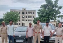 बिहार जा रही 20 लाख की अंग्रेजी शराब पकड़ी, 3 तस्कर गिरफ्तार