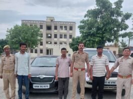 बिहार जा रही 20 लाख की अंग्रेजी शराब पकड़ी, 3 तस्कर गिरफ्तार