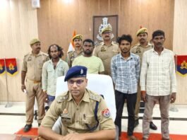 मिर्जापुर में अंतरराज्यीय वाहन चोर गैंग का पर्दाफाश, 4 गिरफ्तार, चोरी की 7 बाइक बरामद