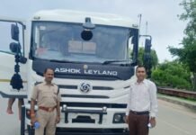 मीरजापुर में चला ‘ऑपरेशन अज्ञात’, बिना नंबर प्लेट और HSRP के 63 वाहनों का चालान, 11 वाहन सीज