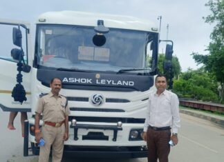 मीरजापुर में चला ‘ऑपरेशन अज्ञात’, बिना नंबर प्लेट और HSRP के 63 वाहनों का चालान, 11 वाहन सीज