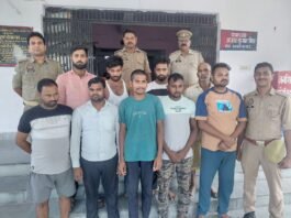 ट्रक हादसे के बाद कुदारन चौराहे पर पुलिस से मारपीट मामले में नौ गिरफ्तार