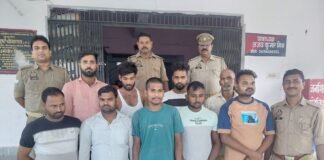 ट्रक हादसे के बाद कुदारन चौराहे पर पुलिस से मारपीट मामले में नौ गिरफ्तार