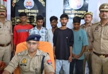 मिर्जापुर में11 चोरी के मोबाइल के साथ 7 आरोपी पकड़े गए