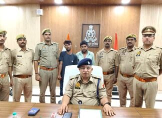 मीरजापुर में 15 लाख रुपये की अवैध अंग्रेजी शराब के साथ दो अंतरराज्यीय तस्कर गिरफ्तार