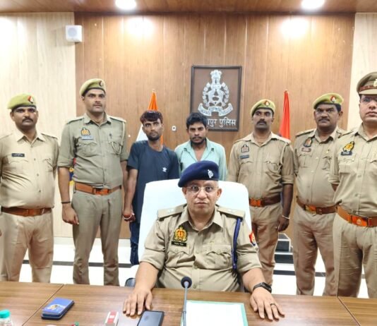 मीरजापुर में 15 लाख रुपये की अवैध अंग्रेजी शराब के साथ दो अंतरराज्यीय तस्कर गिरफ्तार