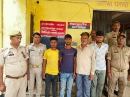 राजगढ़ पुलिस ने चोरी का खुलासा किया, 4 शातिर चोर गिरफ्तार