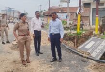 श्रावण मास से पहले कांवड़ मार्ग पर प्रशासन अलर्ट, मंडलायुक्त व डीआईजी ने किया निरीक्षण