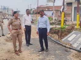 श्रावण मास से पहले कांवड़ मार्ग पर प्रशासन अलर्ट, मंडलायुक्त व डीआईजी ने किया निरीक्षण
