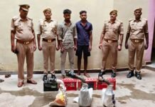 मड़िहान पुलिस द्वारा चोरी का खुलासा, बाल अपचारी समेत तीन हिरासत में