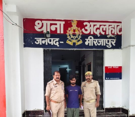मिर्जापुर में दुष्कर्म के दो आरोपी गिरफ्तार, 21 लोगों पर शांति भंग की कार्रवाई