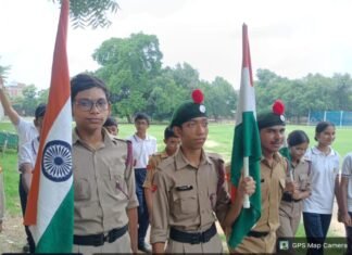 सेठ द्वारका प्रसाद बजाज एजुकेशन सेंटर में दिखी राष्ट्रभक्ति की शक्ति