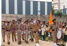 सेठ द्वारका प्रसाद बजाज एजुकेशन सेंटर में स्वतंत्रता दिवस समारोह देशभक्ति की भावना के साथ मनाया गया