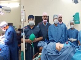 एपेक्स ट्रस्ट हॉस्पिटल में हुई जिले की पहली सफल ट्रॉमा स्पाइन सर्जरी*