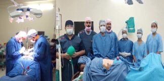 एपेक्स ट्रस्ट हॉस्पिटल में हुई जिले की पहली सफल ट्रॉमा स्पाइन सर्जरी*