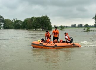 लालगंज के भारी अतिवृष्टि के दृष्टिगत प्रभावित 07 गांव के लोगों को पहुंचाया गया राहत शिविर*