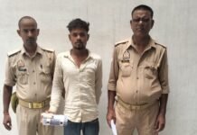 20 लाख की मिर्जापुर में हेरोइन के साथ 19 वर्षीय तस्कर गिरफ्तार