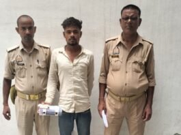 20 लाख की मिर्जापुर में हेरोइन के साथ 19 वर्षीय तस्कर गिरफ्तार