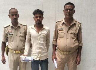 20 लाख की मिर्जापुर में हेरोइन के साथ 19 वर्षीय तस्कर गिरफ्तार