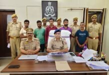 मड़िहान पुलिस ने वाहन चोरी के मामले में पांच शातिर चोरों को दबोचा, चोरी की बाइक बरामद