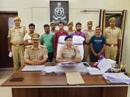 मड़िहान पुलिस ने वाहन चोरी के मामले में पांच शातिर चोरों को दबोचा, चोरी की बाइक बरामद