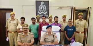 मड़िहान पुलिस ने वाहन चोरी के मामले में पांच शातिर चोरों को दबोचा, चोरी की बाइक बरामद