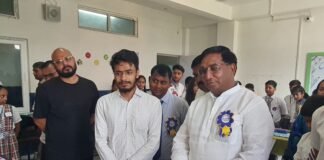 एसएन पब्लिक स्कूल के एजु कार्निवल में दिखी नई पीढ़ी की प्रतिभा, जैन जी-जेन अल्फा से मिले रमाशंकर पटेल