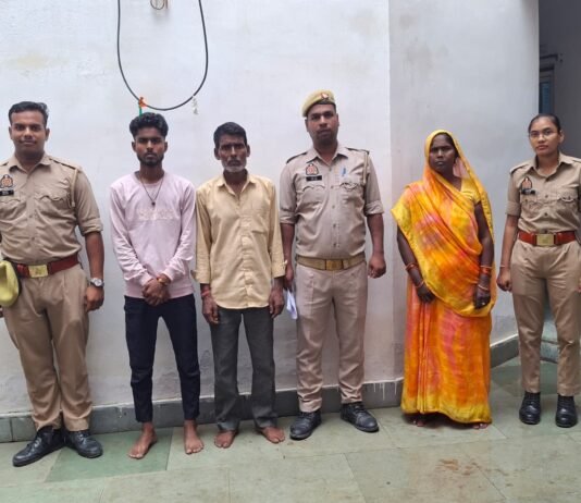 मिर्जापुर में दहेज हत्या के मामले में पति समेत तीन गिरफ्तार