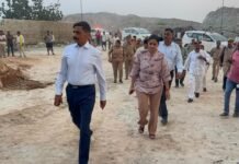 मिर्जापुर में क्रेशर प्लांट के पास कमरा ढहने से चार मजदूरों की मौत