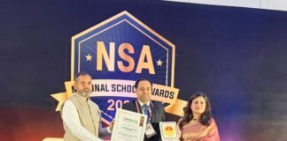 सनबीम स्कूल मिर्जापुर को मिला ‘वर्ष 2026 का सर्वाधिक प्रगतिशील विद्यालय – उत्तर प्रदेश’ का राष्ट्रीय सम्मान