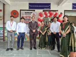 निदेशक अमन आहूजा ने स्वयं रक्तदान कर किया शिविर का शुभारंभ