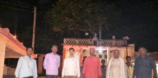 समर्पण दिवस पर भोगांव घाट पर प्रज्वलित हुआ आशीर्वाद का दीया