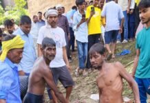 औझला पुल से गंगा में कूदे युवक का शव बरामद