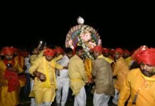 अटल चौक के राजा गणेश जी की भव्य विसर्जन यात्रा में उमड़ा आस्था का सैलाब